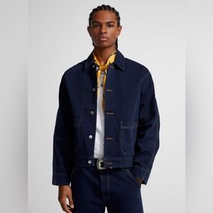 Calvin Klein Indigo denim workwear jacket